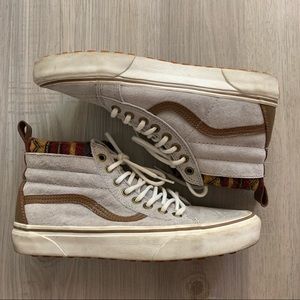 Vans high top sneakers